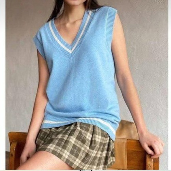 SUNDAY BEST - Winston Wool Sweater Vest - Picture 1 of 7